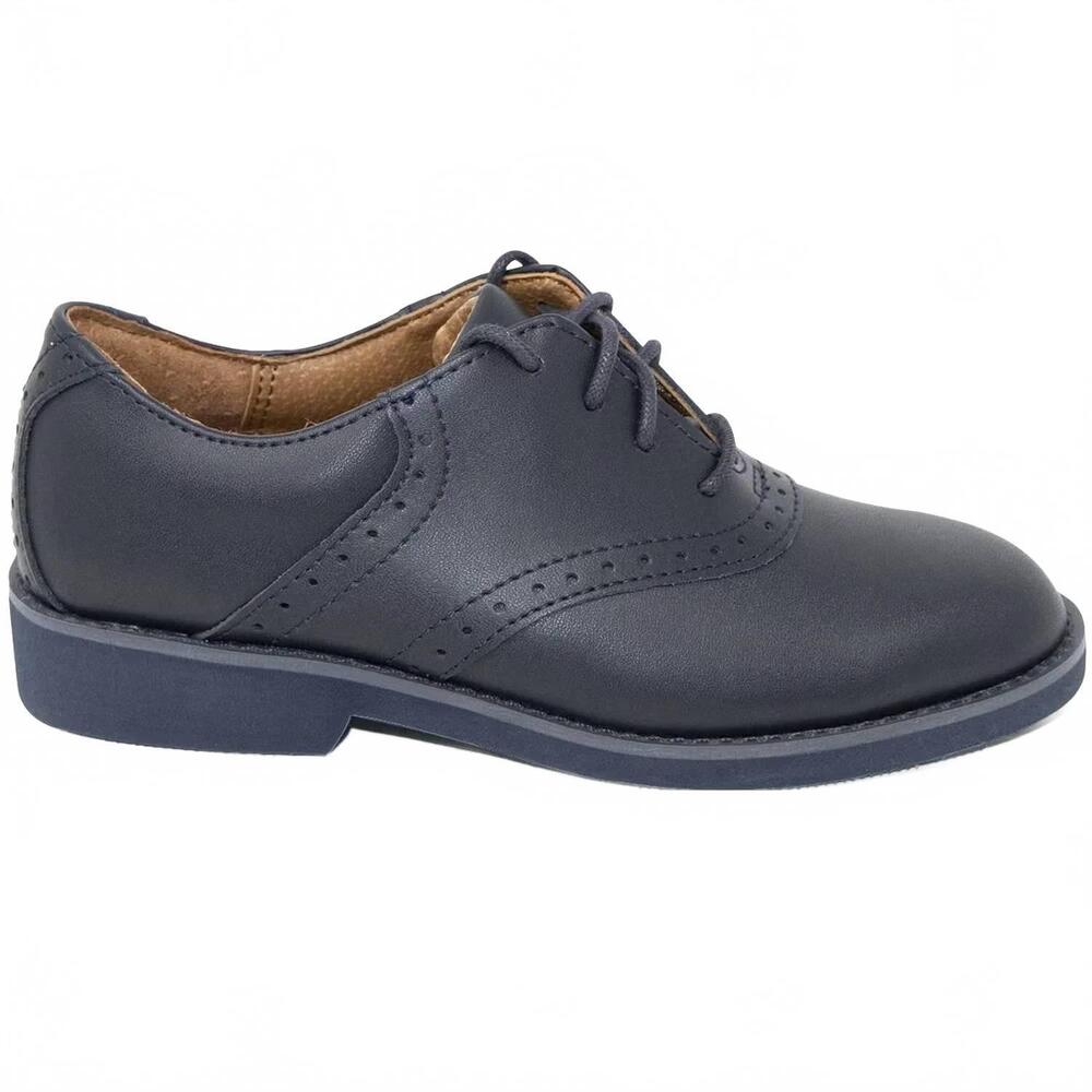 NEW SCHOOL ISSUE girl's upper class shoes in navy